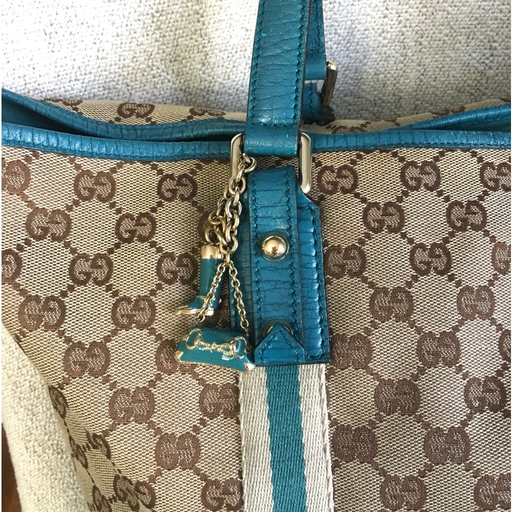 Gucci authentic brown monogram canvas tote bag - Picture 15 of 15
